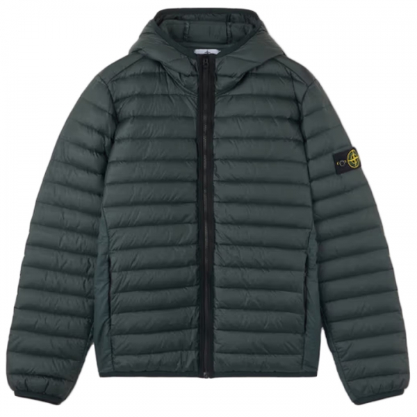 ◆키즈◆24FW 키즈 와펜 룸 우븐 챔버 다운 패딩자켓 다크그린 811641124 V0057