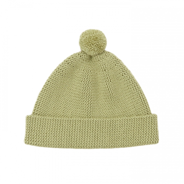 ◆키즈◆키즈 가터 방울 비니 라이트그린 K1079F25 347