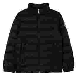 ◆키즈◆25SS 여성 CLEMENTEL 로고 패치 패딩 자켓 블랙 1A000 79 597YF 999
