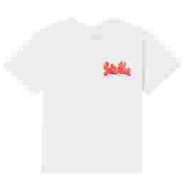 ◆키즈◆25SS 여성 헬로 프린팅 티셔츠 화이트 TW8D01 Z0434 100