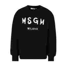 ◆키즈◆25FW 여성 로고 프린트 맨투맨 블랙 F5MSJUSW018 110