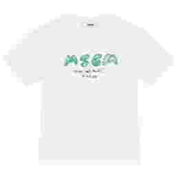 ◆키즈◆25SS 여성 로고 프린트 티셔츠 화이트 S5MSJBTH295 001