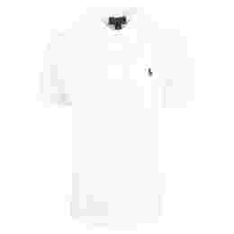 ◆키즈◆22FW 키즈 포니 자수 카라 티셔츠 화이트 603252 004