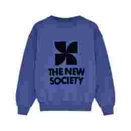 ◆키즈◆키즈 로고 맨투맨 로얄퍼플 TNS S ROYAL PURPLE