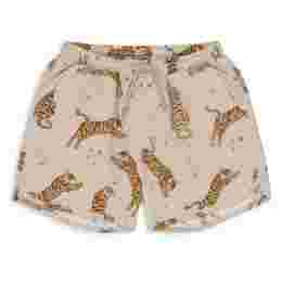 ◆키즈◆24SS 키즈 올오버 타이거 숏팬츠 베이지 KS100738 TIGER