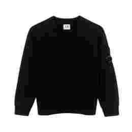 ◆키즈◆키즈 렌즈 포켓 맨투맨 블랙 19CKSS043B 00LCC02 999