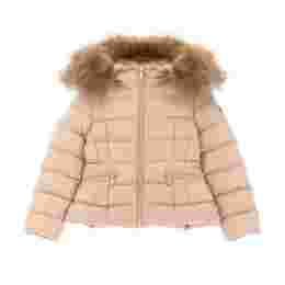◆키즈◆25FW 여성 BOEDETTE 로고 패치 패딩자켓 핑크 1A000 46 597YW 511