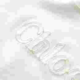 ◆키즈◆24SS 키즈 로고 자수 티셔츠 화이트 C20110 117