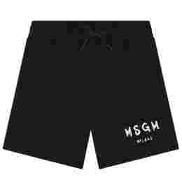 ◆키즈◆25SS 여성 로고 프린트 숏 팬츠 블랙 S5MSJUBE070 110