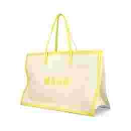 ◆키즈◆24SS 키즈 로고 프린트 토트백 옐로우 S4MSJGBA048 01204