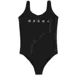 ◆키즈◆25SS 키즈 로고 스윔슈트 블랙 M01350 M00M2 0M900