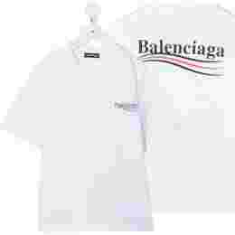 ◆키즈◆21SS 키즈 로고 프린트 티셔츠 화이트 556155 TIVB5 9040