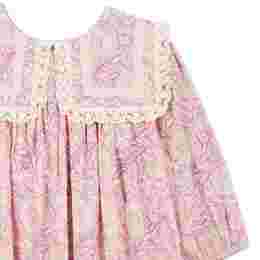 ◆키즈◆24SS 키즈 ARINOLA 플로럴 패턴 원피스 핑크 S0026 PINK