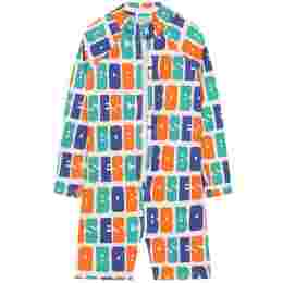 ◆키즈◆25SS 키즈 멀티컬러 로고 스윔슈트 오프화이트 B125AC135 199
