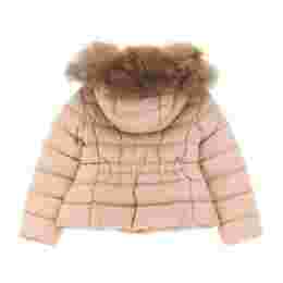 ◆키즈◆25FW 여성 BOEDETTE 로고 패치 패딩자켓 핑크 1A000 46 597YW 511
