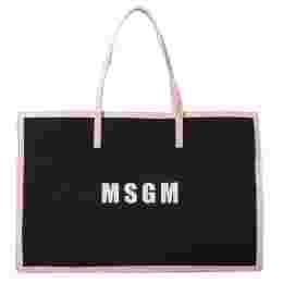 ◆키즈◆24SS 키즈 로고 프린트 토트백 블랙 S4MSJGBA048 110