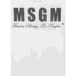 ◆키즈◆24SS 키즈 로고 코튼 원피스 화이트/라임 S4MSJGDR125 00136