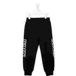 ◆키즈◆21FW 키즈 로고 트랙 팬츠 블랙 MS027916 110