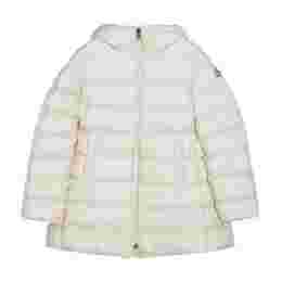 ◆키즈◆25FW 여성 바엔드 BAREND 로고 패치 패딩자켓 아이보리 1C000 03 53A5E 201