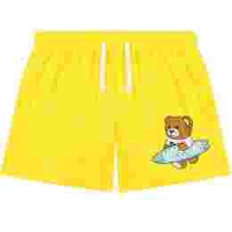 ◆키즈◆24SS 키즈 베어 프린팅 스윔 숏팬츠 옐로우 HOL01C LKA02 50162