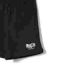 ◆키즈◆24SS 키즈 로고 프린팅 트레이닝 하프 팬츠 블랙 S4MSJBBE250 110