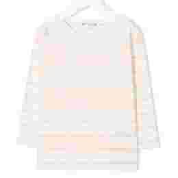 ◆키즈◆22SS 키즈 체리 로고 패치 스트라이프 티셔츠 S02GTSKN1201 121