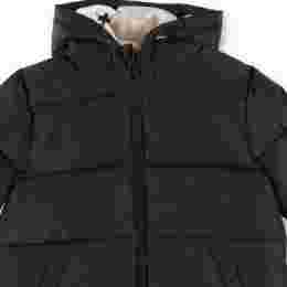 ◆키즈◆22FW 키즈 로고 후드 패딩자켓 블랙 MS029115 110