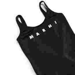 ◆키즈◆24SS 키즈 로고 프린팅 스윔슈트 블랙 M00802 M00M2 0M900