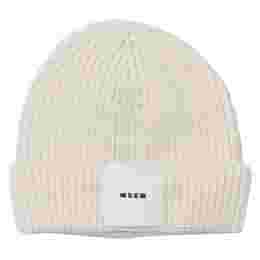 ◆키즈◆23FW 키즈 로고 패치 비니 크림 F3MSJBHT133 013