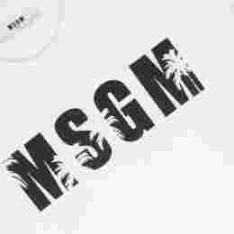 ◆키즈◆24SS 여성 로고 프린팅 티셔츠 화이트 S4MSJBTH205 001