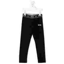◆키즈◆22SS 여성 로고 밴드 레깅스 블랙 MS028809 110