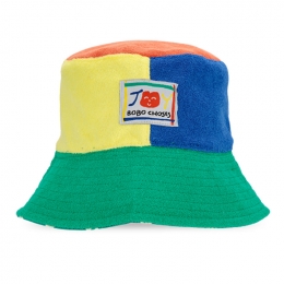 ◆키즈◆25SS 키즈 조이풀 로고 패치 리버서블 모자 멀티 B125AI015 991