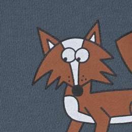 ◆키즈◆22FW 키즈 올 오버 폭스 팬츠 다크블루 8R6P20 Z0604 619MC