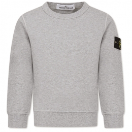 ◆키즈◆25SS 여성 와펜 크루넥 맨투맨 그레이 K1S16 6100011 S0040 V0M64