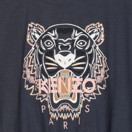 ◆키즈◆22FW 키즈 타이거 로고 플레이슈트 네이비 K14202 082