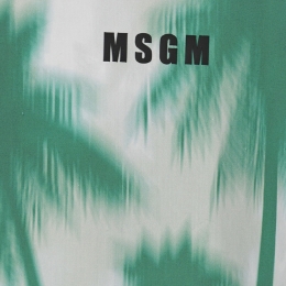 ◆키즈◆22SS 여성 야자수 프린트 반팔 셔츠 그린 MS029026 080