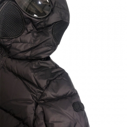 ◆키즈◆키즈 나일론 립스탁 사이드집업 고글패딩 블랙 JG 540B T KJ5 90