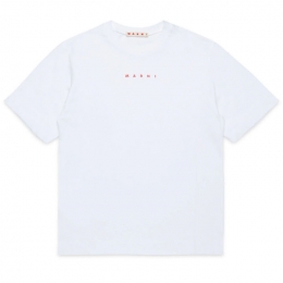 ◆키즈◆25SS 여성 로고 티셔츠 화이트 M01413 M00RF 0M100