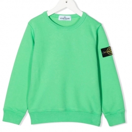 ◆키즈◆22FW 키즈 와펜 크루넥 맨투맨 네온그린 771661340 V0050