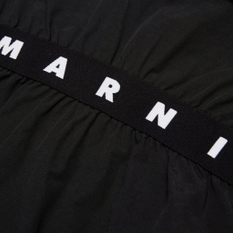 ◆키즈◆24SS 키즈 백 로고 포인트 롱 자켓 블랙 M01006 M00QF 0M900