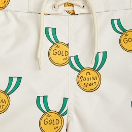 ◆키즈◆24SS 키즈 골드 메달 프린팅 우번 숏 스윔팬츠 그레이 24280101 97