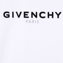 ◆키즈◆21FW 키즈 로고 프린트 티셔츠 화이트 H25282 10B