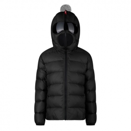 ◆키즈◆24FW 여성 마이크로 립스탑 고글 패딩 블랙 JK 363B T KJ4 90