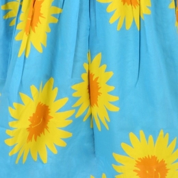 ◆키즈◆22SS 여성 데이지 프린팅 코튼 드레스 라이트블루 8Q1AU2 Z0142 613GL