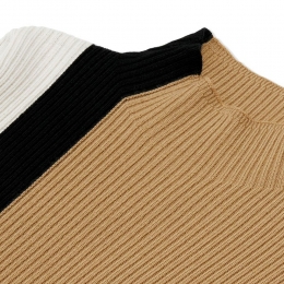 ◆키즈◆22FW 여성 아이콘 스트라이프 폴라 니트 아카이브베이지 8051738