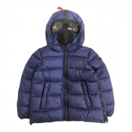 ◆키즈◆여성 나일론 립스탁 사이드집업 고글패딩 인피니티 블루 JG 540B T KJ5 234