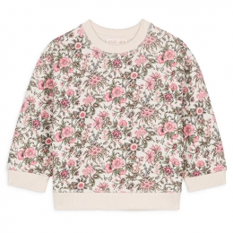 ◆키즈◆24FW 키즈 플로럴 로살리아 맨투맨 아이보리 S0118 IVENF