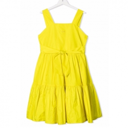 ◆키즈◆22SS 여성 웨이스트 스트랩 원피스 옐로우 MS028940 020