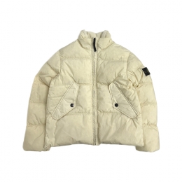 ◆키즈◆여성 와펜 패치 크링클랩스 패딩 자켓 크림 K2S16 4100005 S0A23 V0093