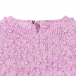 ◆키즈◆25SS 키즈 팝콘 니트 라일락 K1035S25 533